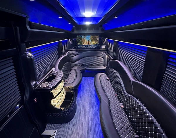 sprinter van interior