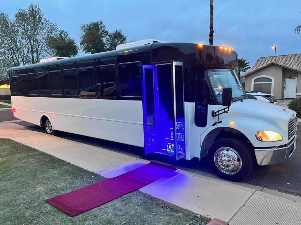 luxury party bus